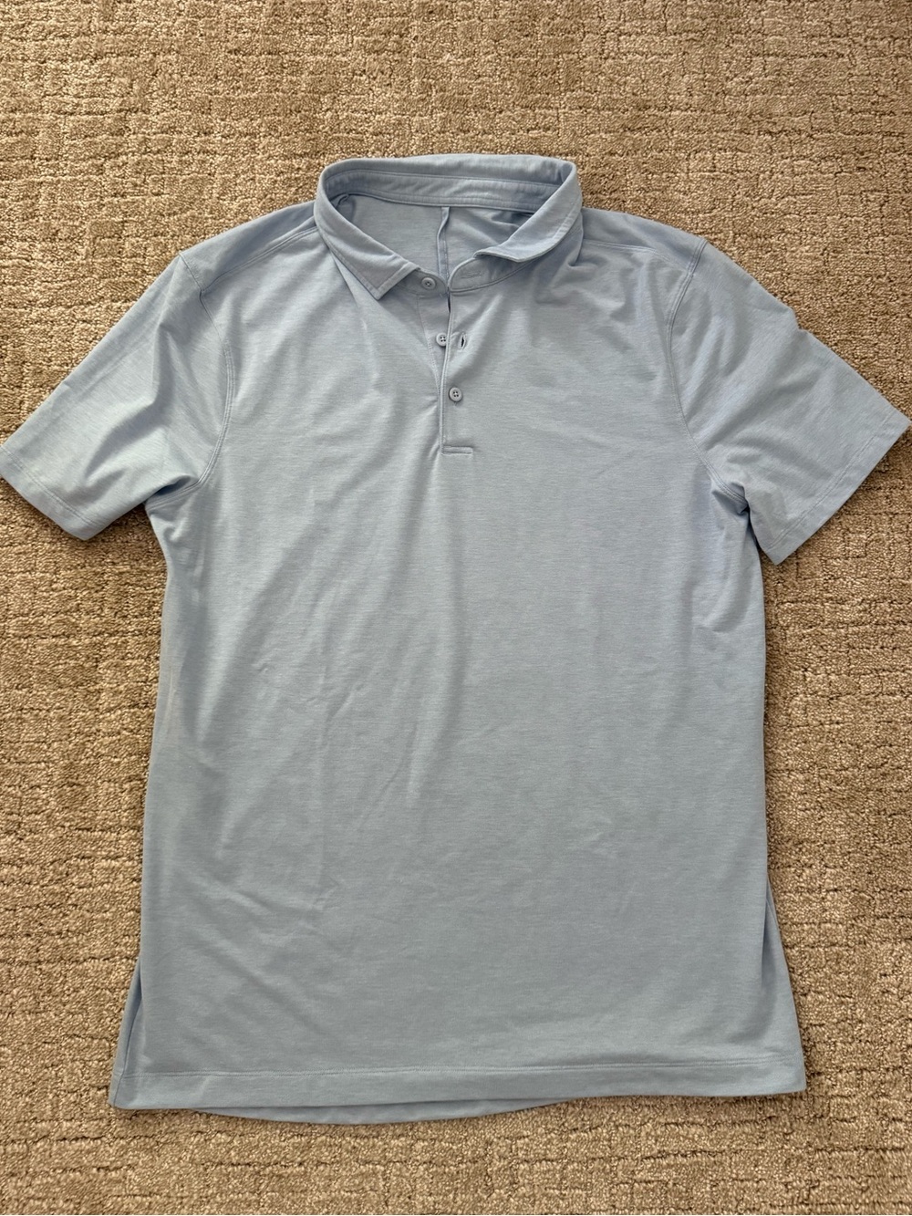 Light Blue Men's Polo Shirt